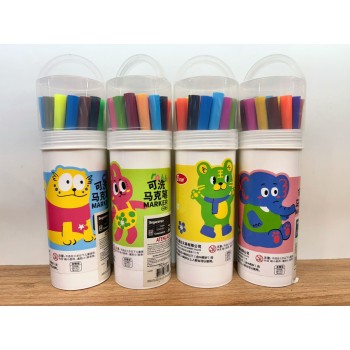 CANETINHA COELHO 24 COR LAVAVEL CORPO BRANCO LISTRADA