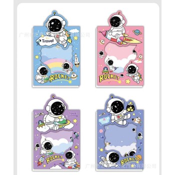 POST IT ROCKET BLOCO DE ANOTAÇÃO ASTRONAUTA MODELO ALEATÓRIO