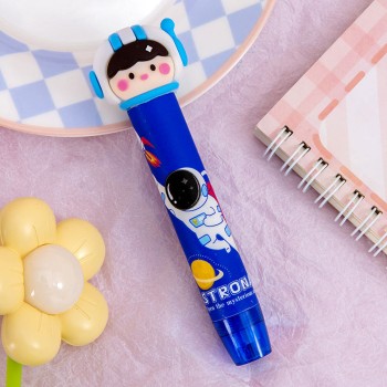 BORRACHA MENINO ASTRONAUTA ERASER COM REFIL