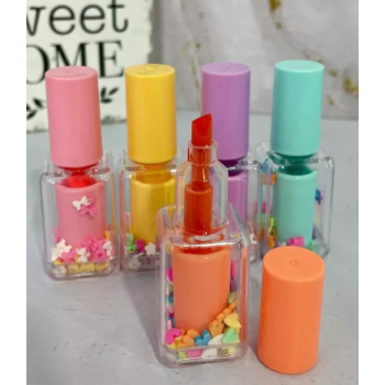 KIT 5 CORES MINI MARCA TEXTO ESMALTE