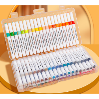 KIT 60 CORES CANETINHA MARCADOR DE ACRILICA