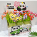 Caneta De Gel FLEXIVEL 0.5mm Panda Na Florzinha