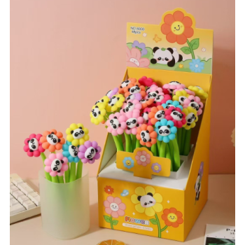Caneta De Gel FLEXIVEL 0.5mm Panda Na Florzinha