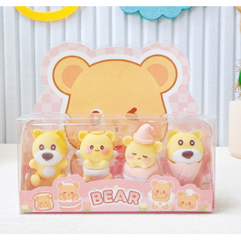 KIT BORRACHA URSINHO FOFO SORTIDO