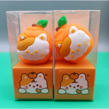 MINI APONTADOR CAT LARANJA