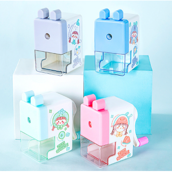 APONTADOR MANIVELA MENINA FRUTA