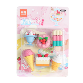 BORRACHAS 6PÇS DE DOCE SOBREMESA DESSERT