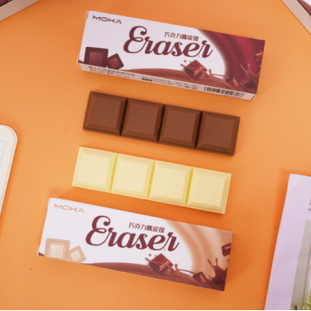 BORRACHA BARRA DE CHOCOLATE 3D DELICIOSO