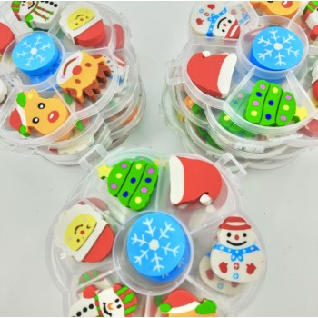 BORRACHA CAIXA DE NATAL ERASER NATALINO