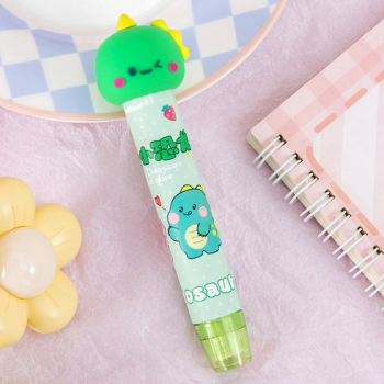 BORRACHA RETRÁTIL DINOSSAURO DESENHO 3D