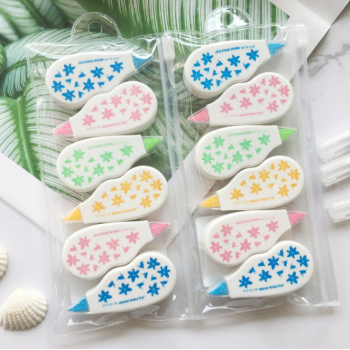 Kit 6 Corretivo  com estampa de estrela