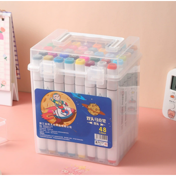 MALETA TOUCH BRANCA 48 CORES