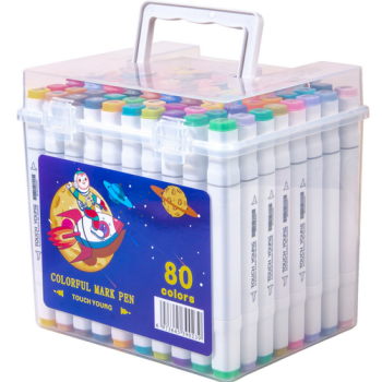 MALETA TOUCH BRANCA 80 CORES