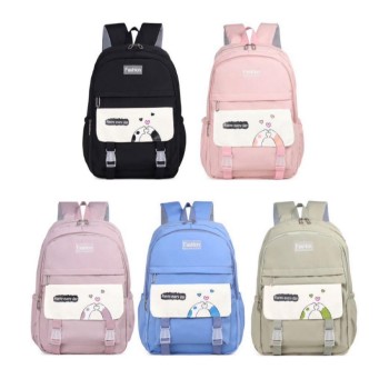 MOCHILA ESCOLAR PATINHA DE GATO 