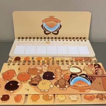 MINI PLANNER SEMANAL BREAD FAMÍLIA PÃO