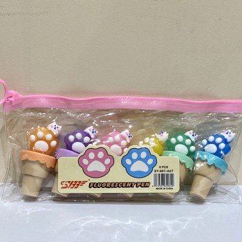 MARCA TEXTO MINI SOVERTE PATO DE GOTO 6 CORES