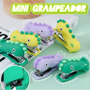 MINI GRAMPEADOR DINOSSAURO COLORIDO