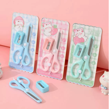 KIT TESOURA COM APONTADOR