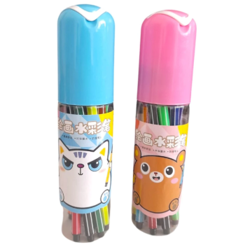 CANETINHA HIDROCOR 12 CORES COPO COM ALÇA