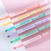 MARCA TEXTO PONTA DUPLA 6 CORES MARCADOR COLORIDO