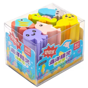 KIT BORRACHA DE CORTE VIDA MARINHO