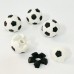 MINI BORRACHA DE FUTEBOL KIT COM 4 PEÇAS