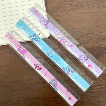 RÉGUA PLÁSTICO 20 CM ESTAMPA UNICÓRNIO