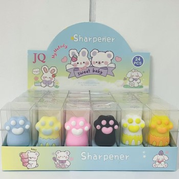 MINI APONTADOR DE LÁPIS PATA DE GATO