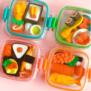 BORRACHA MARMITA DE COMIDA ORIENTAL MODELO SORTIDO