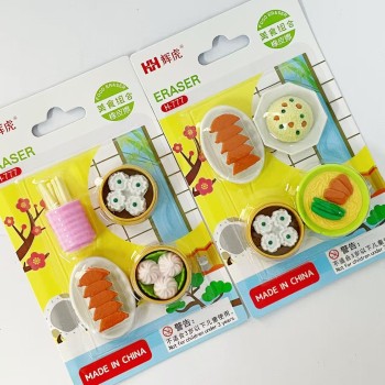 BORRACHA DE CARTELA TEMA COMIDA ORIENTAL