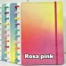CADERNO INTELIGENTE 10 DISCOS CAPA COR GRADIENTE BRILHOSO TAMANHO B5