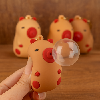 CHAVEIRO DE CAPIVARA DE SILICONE L-1674