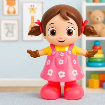 BONECA DANCARINA COM SOM E LUZ DFXL103