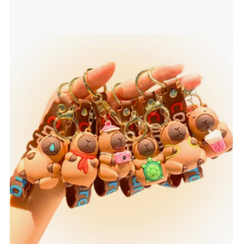 CHAVEIRO DE PLASTICO CAPIVARA 