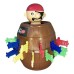 JOGO DE BARRIL APERTA E PULA BARREL PIRATE