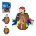 JOGO DE BARRIL APERTA E PULA BARREL PIRATE