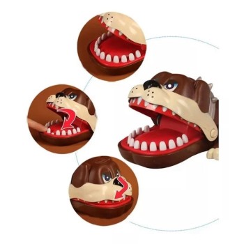 Jogo De Mesa Cachorro Dentista Morde Dedo