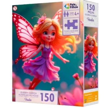QUEBRA-CABEÇA FADA 150PÇS