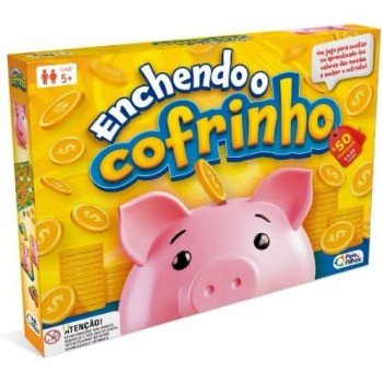 JOGO DE TABULEIRO ENCHENDO O COFRINHO