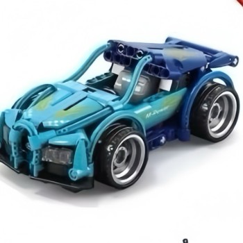 BLOCO DE MONTAR BUILDING BLOCK CAR M-POWER