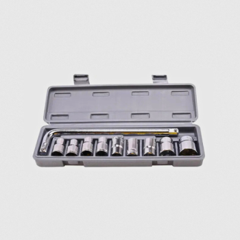 BOM-3909 KIT FERRAMENTAS 10 PEÇAS CHAVE SOQUETE DE BOCA COM ESTOJO