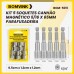 BOM-5011 KIT 5 SOQUETES CANHÃO MAGNETICO 516 65MM PARAFUSADEIRA	