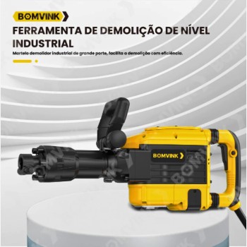 BOM-9537 MARTELETE DEMOLIDOR 110V 1850W