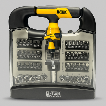 BT-408 KIT DE FERRAMENTAS 48PÇS