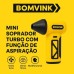 MINI Soprador E Aspirador Turbo Portátil Bom-9729