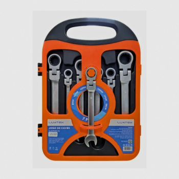 LWJ2225 JOGO DE CHAVES COMBINADAS COM CATRACA