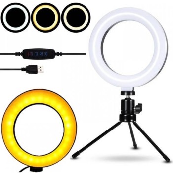 ILUMINADOR LED RING LIGTH 30CM BML04