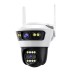 CAMERA DUPLA WIFI GUN BALL AJA34HB 