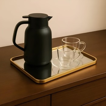 BANDEJA ESPELHADA DECORATIVA HBD1929