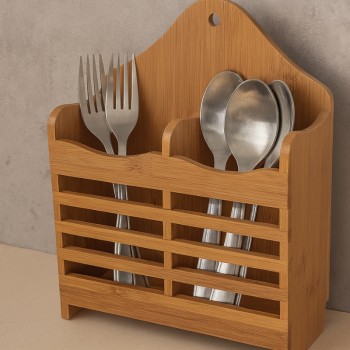 PORTA TALHERES BAMBU 10308